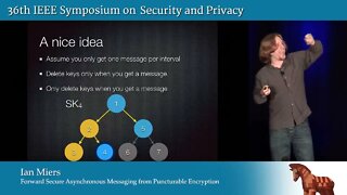 Forward Secure Asynchronous Messaging from Puncturable Encryption