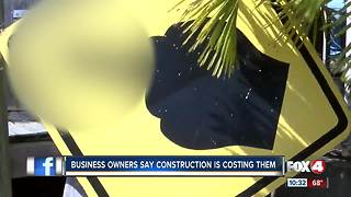 Cape Coral construction impacts businesses