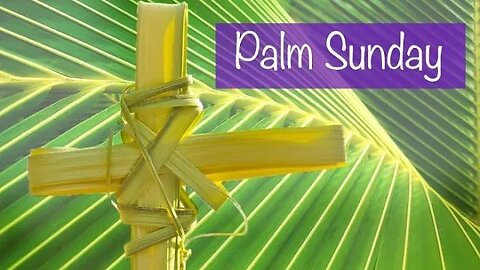Palm Sunday: He's Got the Whole World in His Hands