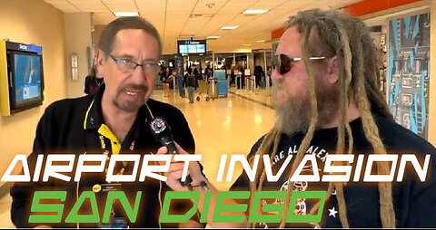 Airport invasion: San Diego