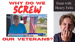 Why do we screw our veterans?