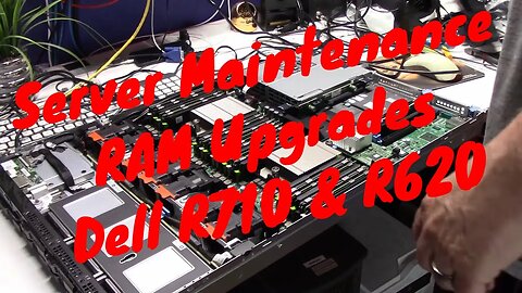 Server Maintenance - Ram Upgrades - Dell R720 & R620 Servers