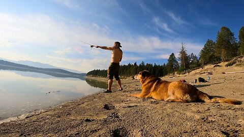 May Long Weekend Adventure: Camping, Fishing & Fun at Lake Koocanusa, BC | Dogs' Day Out in the Rain