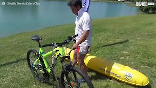 Découvrez le vélo sur l'eau!
