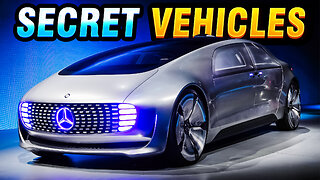 12 Secret Futuristic Vehicles Hidden From the Public