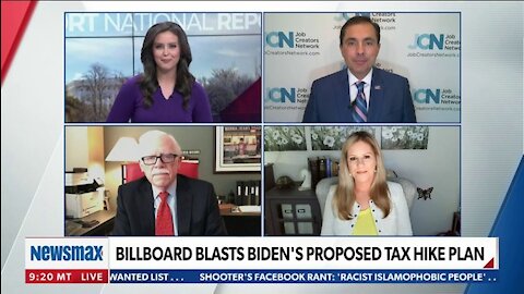 BILLBOARD BLASTS BIDEN’S PROPOSED SMALL BIZ TAX HIKE