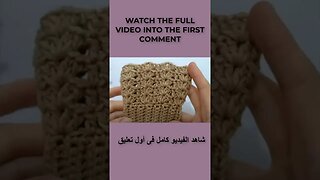 How to make Crochet Fingerless Gloves #shorts