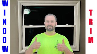 How to paint a window casing