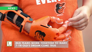 MLB Teams Work Together To Make 7-Yr-Old's Dream Come True