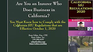 Are You an Insurer Who Does Business in California?
