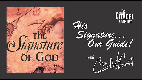 The Signature of God with Carin McCoy - Sunday, December 3, 2023