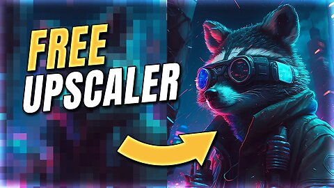 FREE & UNLIMITED Ai Image UPSCALER🤯