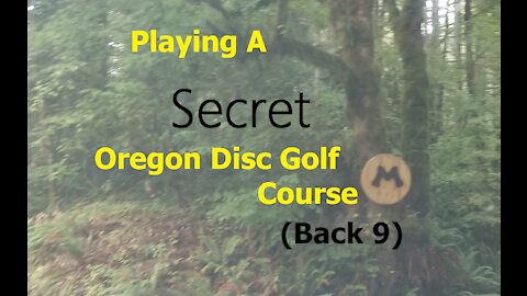 Disc Golf on a Secret Course (back 9)