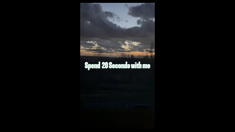 Spend 20 Seconds and pause for effect