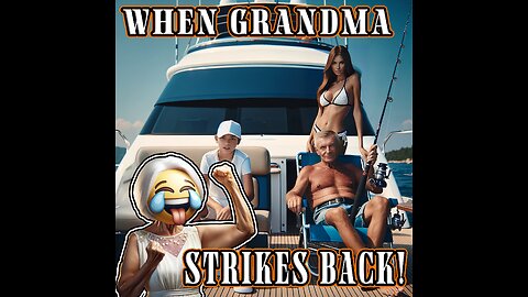 Funny Video 🤣: Grandpa's Yacht Secret Turns Grandma into a Diva!