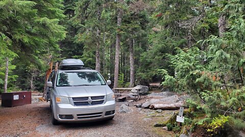 Campsite Review - Cougar Rock Campground- Mount Rainier National Park