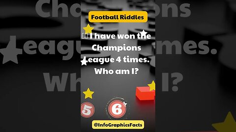 🏆🏆 I have won the Champions League 4 times Who am I?