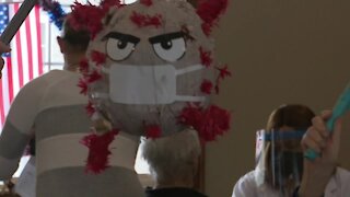 Local nursing home beats COVID with piñata party