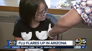 Children most affected by the flu in Arizona