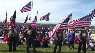 Memorial Day ceremony at the Idaho State Veterans Cemetery