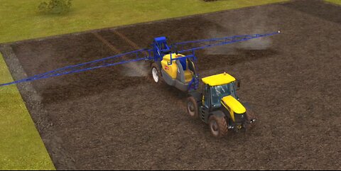 Farming Simulator 18 - JCB and sprayer