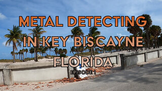 Metal Detecting in Key Biscayne Florida Episode 1