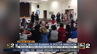 Local teacher running in Boston Marathon