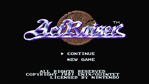 ActRaiser (SNES - 1991) playthrough, part 12/13 -- Northwall Act-2 and getting fully maxed out