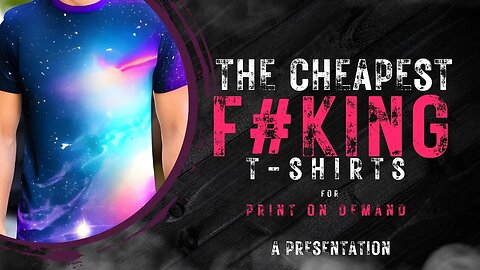 I Tried the cheapest shirt available for Print on DEMAND. Are they legit?