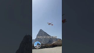 easyJet Departs The Rock of Gibraltar