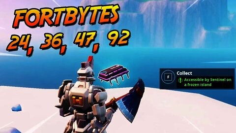 Fortbytes #24, #36, #47, & #92 | FORTNITE LOCATION