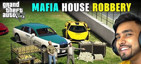 The biggest robbery in big mafiya house in GTA V #GTA