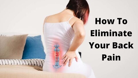 How to relieve back pain | How to eliminate back pain | Back Pain Breakthrough