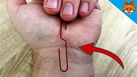 Bend a Paper Clip and do THIS with it 💥 (GENIUS Trick) 🤯