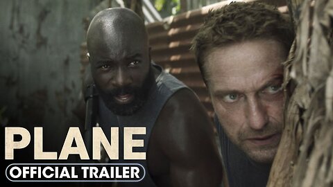 PLANE - Official Movie Trailer (2023) [Action, Adventure, Thriller] Gerard Butler, Mike Colter