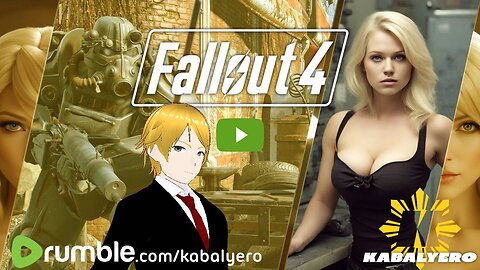 🔴 Fallout 4 Livestream » Just An Older Gamer With An Onscreen Avatar Enjoying A Game [11/1/23]