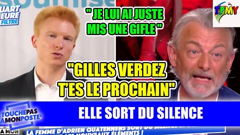 La femme d'Adrien Quatennens sort du silence et l’enfonce Débat dans TPMP #gillesverdez #nupes #lfi