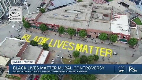 Black Lives Matter mural controversy