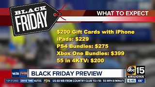 Previewing Black Friday deals