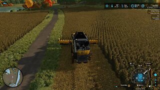 FS22 | Hinterland Timelapse #91 | Sunflower harvest