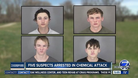 Arvada police identify suspects arrested after 'chemical bomb' attack on officer, citizen