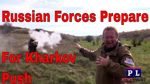 Russian (LPR) Forces Heavy Battle Combat Training For Advancing On Kharkov Ukraine