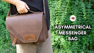 Asymmetrical Messenger Bag, PDF Pattern and Presentation Video