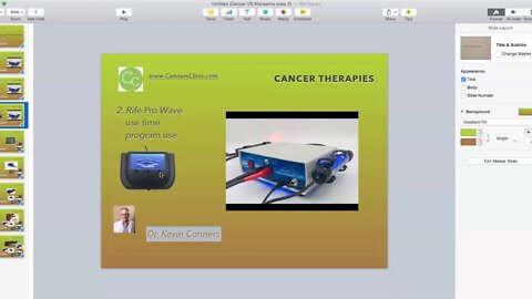 Home Cancer Therapies - Dr. Kevin Conners | Conners Clinic