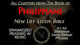 PHILIPPIANS - Dramatized BIBLE Audiobook - NLT Translation - Full Reading with Ambient Music