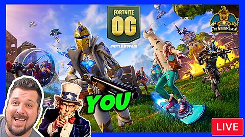 Fortnite OG with YOU! The Old Season is Now New! Let's Squad Up & Get Some Wins! + Giveaway