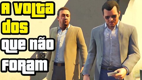 GTA V HISTÓRIA PARTE 21 - A VOLTA DOS QUE NÃO FORAM | MICHAEL SE ENCONTRA COM DAVE E FRANKLIN