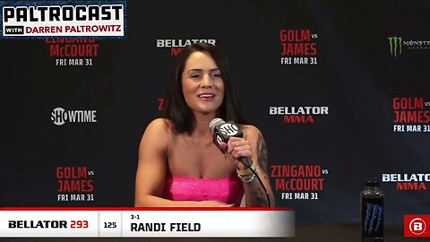 Bellator MMA's Randi Field On The Music She Trains To (From "Bellator 293" Conference)