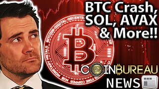 Crypto News: Market Crash, AVAX, SOL, AAVE & MORE!! 📰