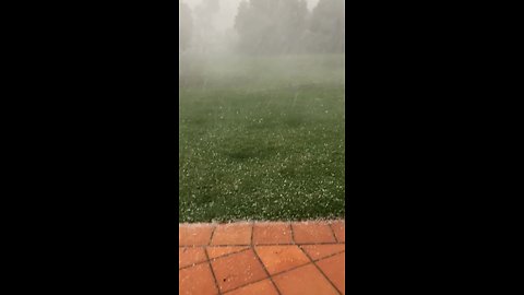 Insane hail storm caught on camera in Sydney